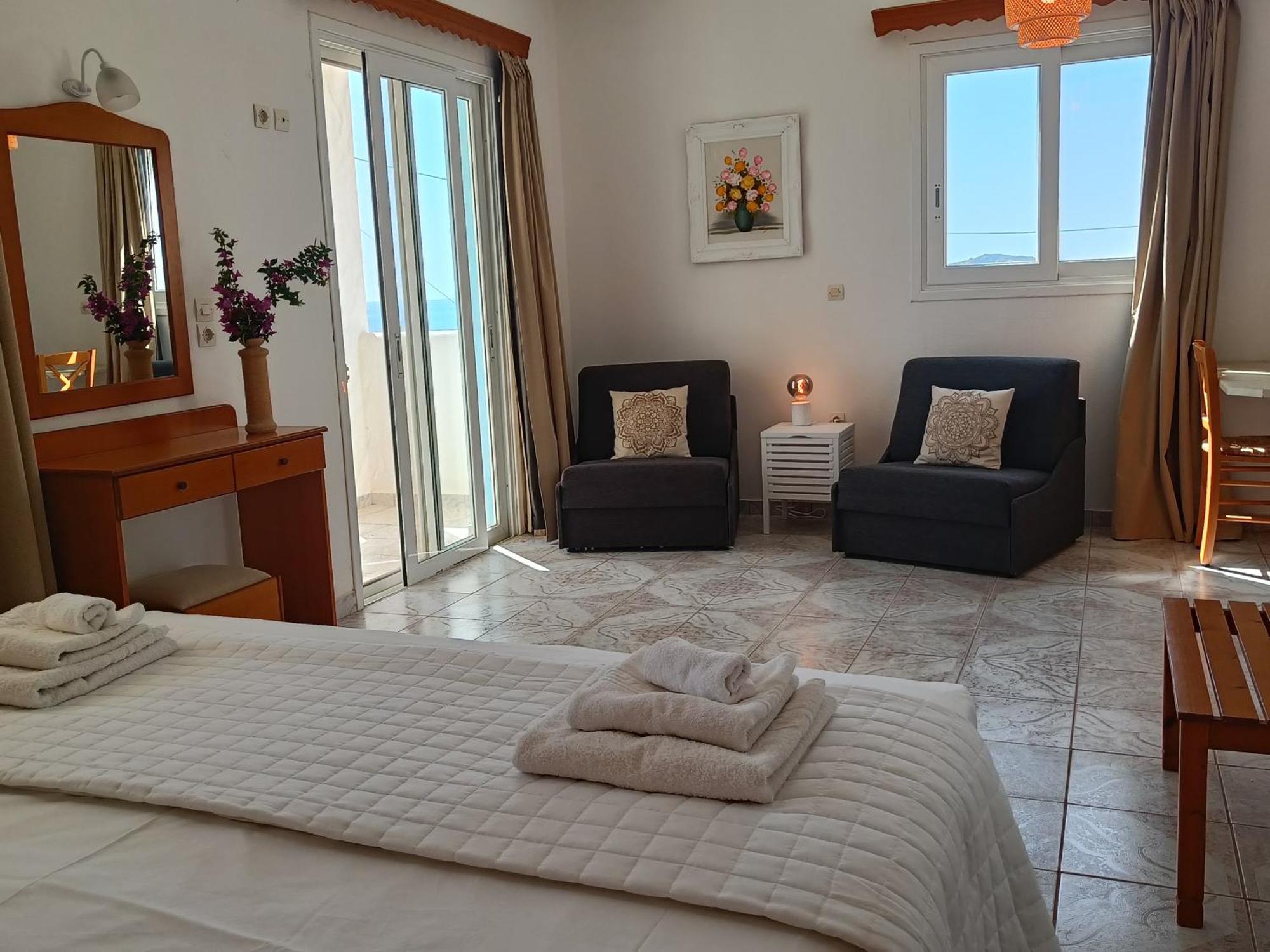 Studios Fokia Beach Amoopi Esterno foto